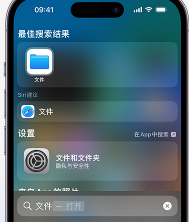 宿松apple维修中心分享iPhone文件应用中存储和找到下载文件 