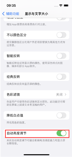 宿松苹果15维修店分享iPhone 15 Pro系列屏幕亮度 